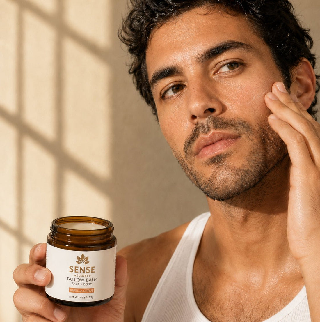 How to Use Beef Tallow Balm on Face and Body - Sense Wellness
